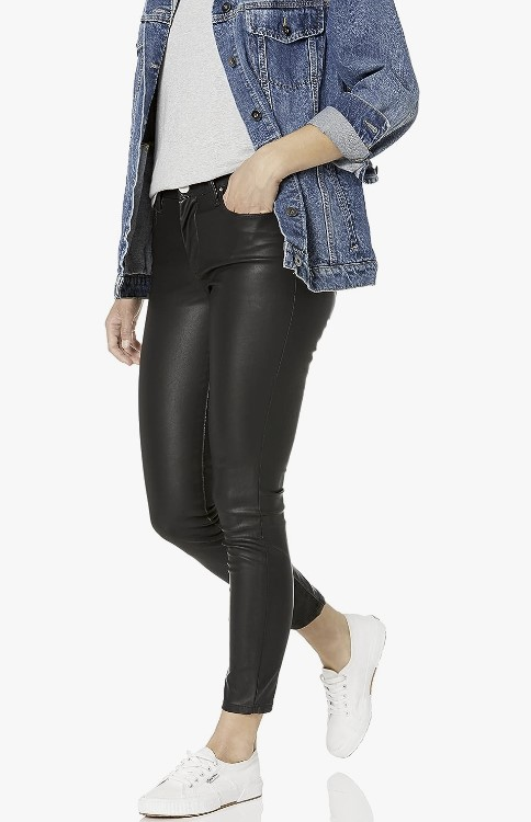 Express five pocket faux leather clearance leggings